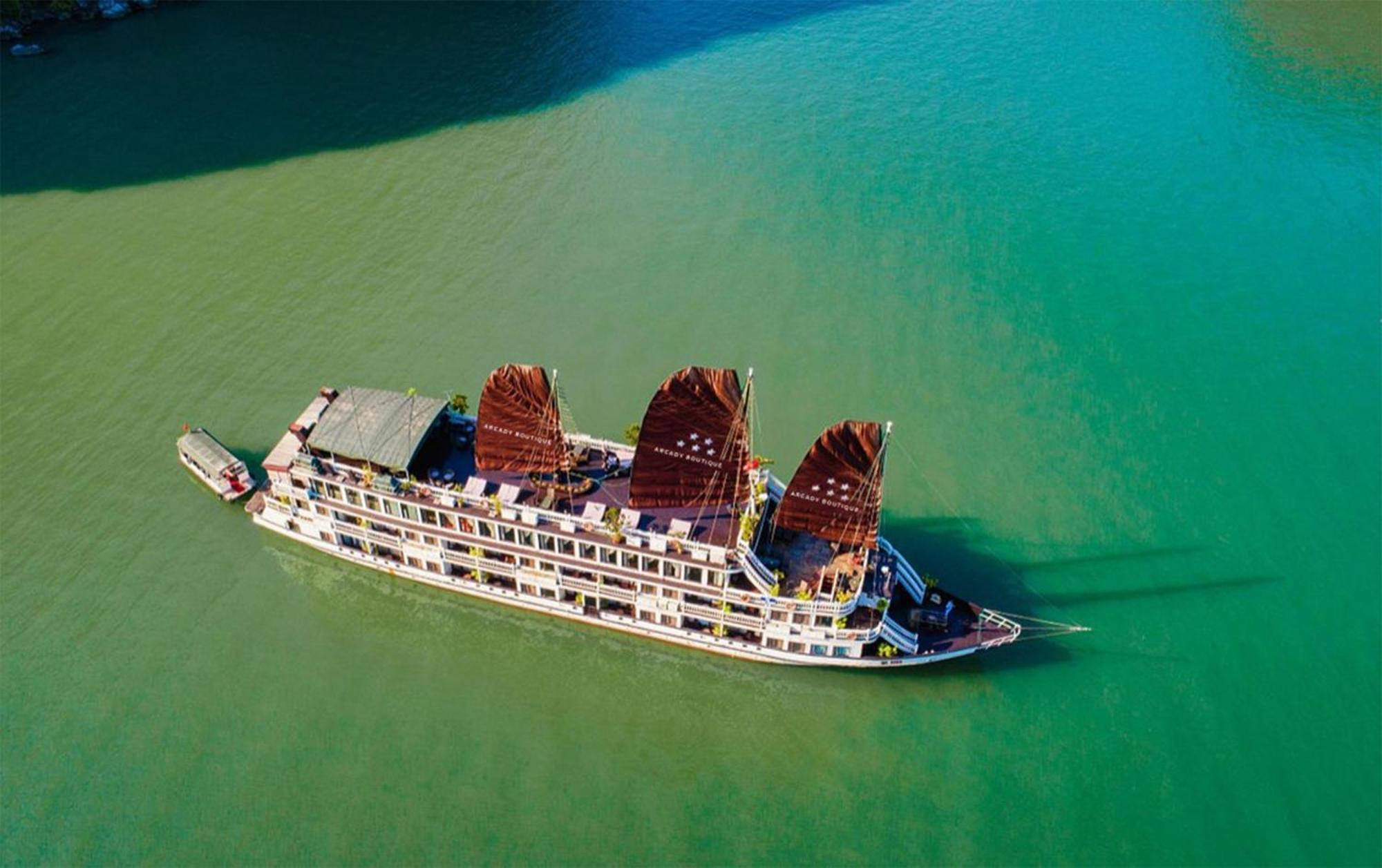 Hotel Halong Arcadia Cruise Ha Long Esterno foto
