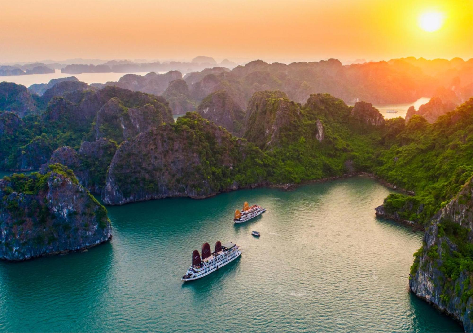 Hotel Halong Arcadia Cruise Ha Long Esterno foto